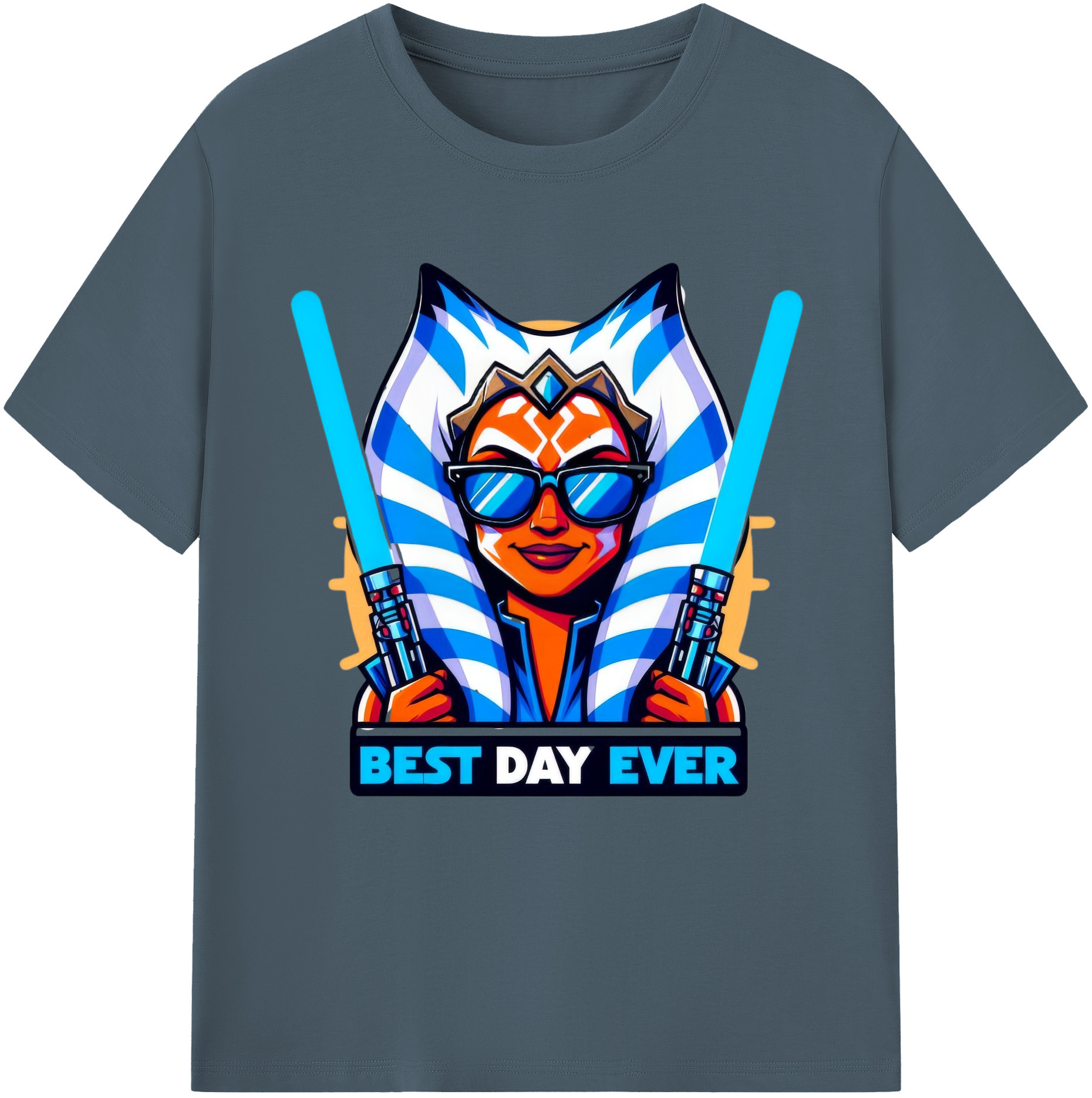 （画像用） スター・ウォーズ Star Wars 綿100％半袖Tシャツ（フロントプリント）